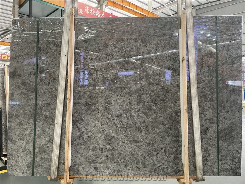 Tundra Grey Marble Slabs Polished