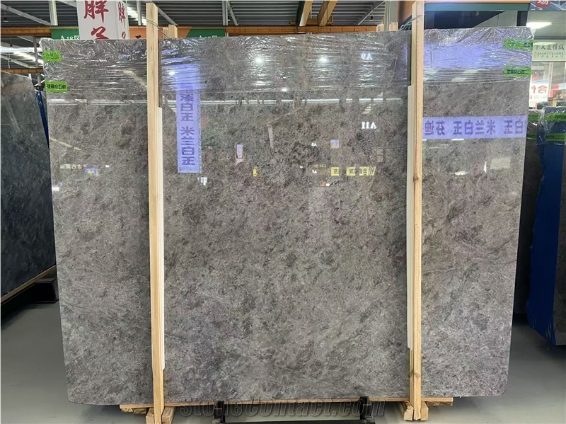 Tundra Grey Marble Slabs Polished