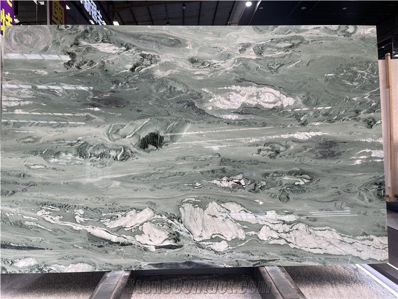 Victoria Green Marble Polished 18Mm Slabs