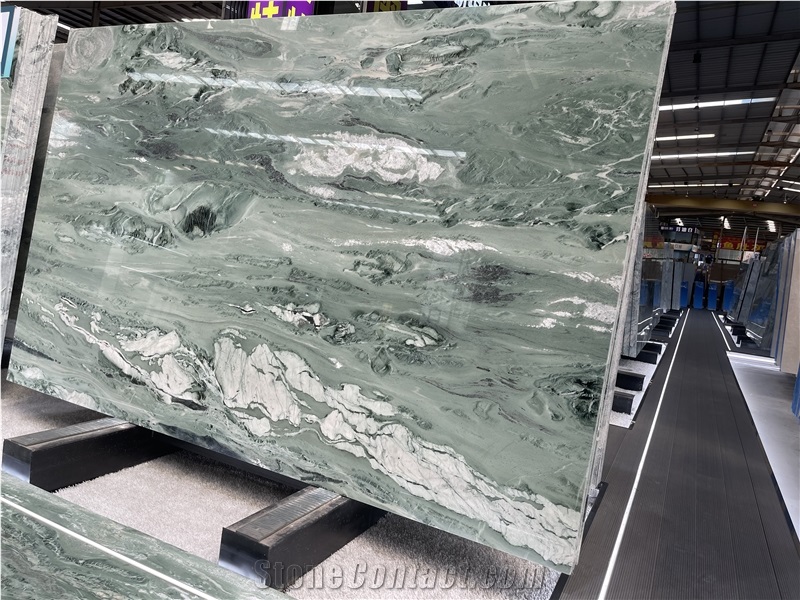Victoria Green Marble Polished 18Mm Slabs