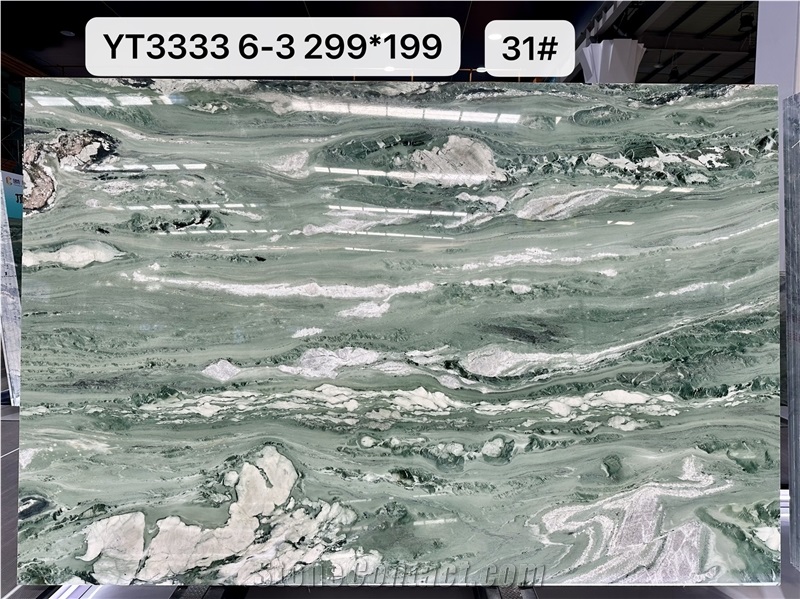 Victoria Green Marble Polished 18Mm Slabs