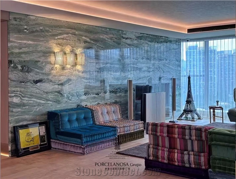 Victoria Green Marble Polished 18Mm Slabs