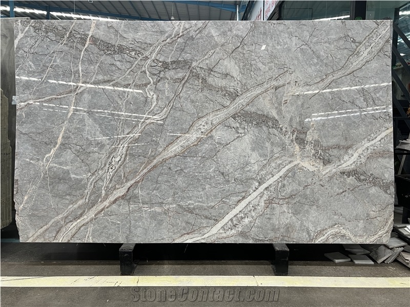 Fior Di Pesco Grey Marble Slabs
