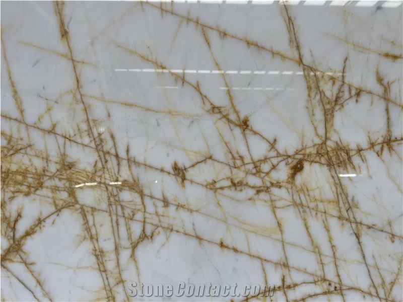 Golden Spider Marble Slabs