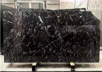 Fossil Black Marble Slabs