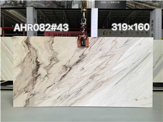 Palissandro White Marble Slab Tiles