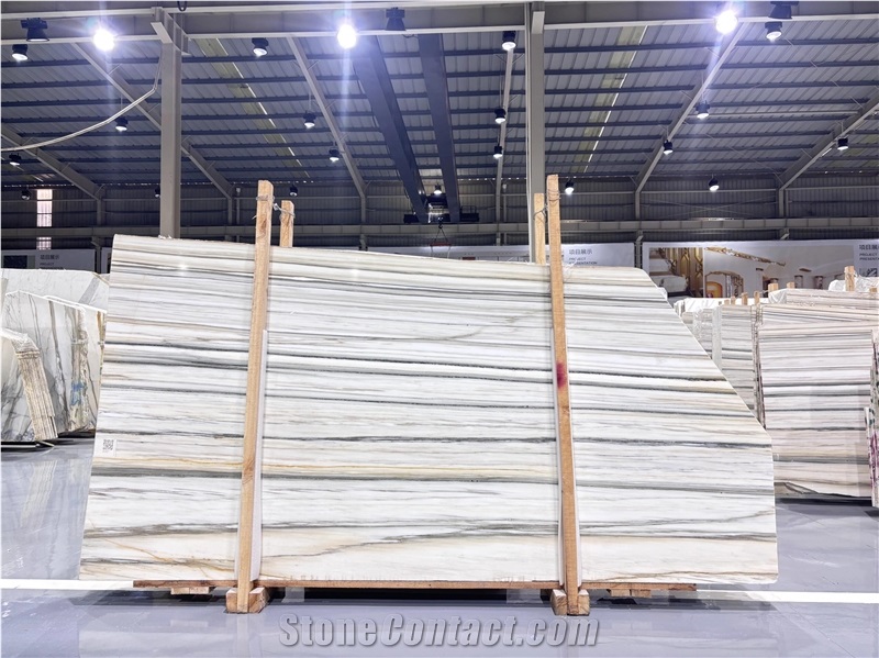 White Blanco Zebrino Marble Calacatta Zebrino Marble Slabs