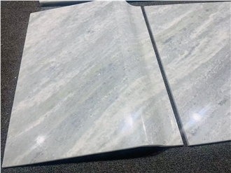 Cristallo Blue Marble Curved Wall Tiles