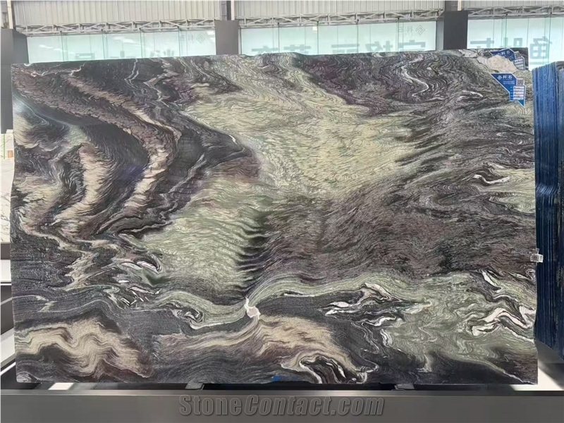 Kinawa Violet Marble Slabs