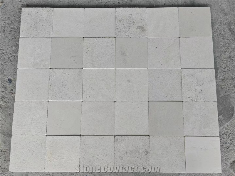 Moon Light Limestone Cube Pavement Setts