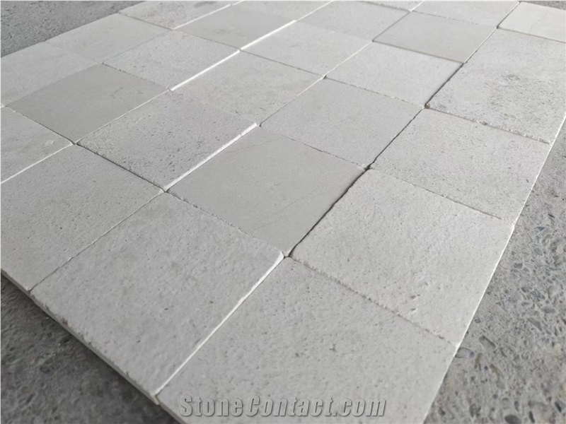Moon Light Limestone Cube Pavement Setts