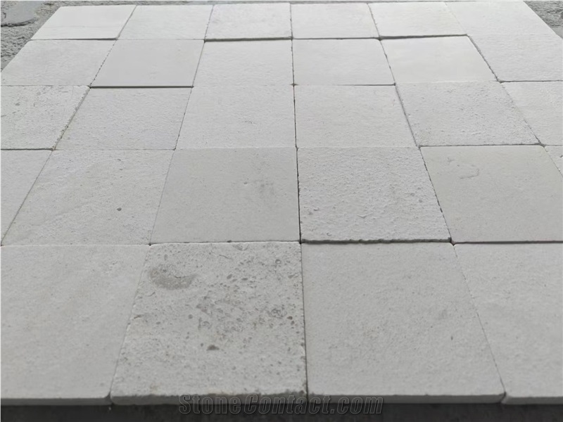 Moon Light Limestone Cube Pavement Setts