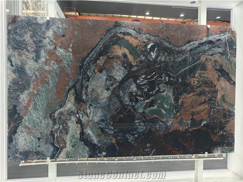 Cactus Boreal Quartzite Slabs Polished