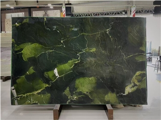Brazil Avocatus Quartzite Tile And Slabs Dark Green Slab
