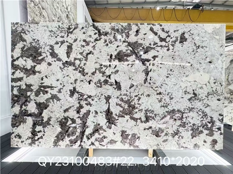 Brazil Tourmaline Granite Slabs Interior Floor Tile