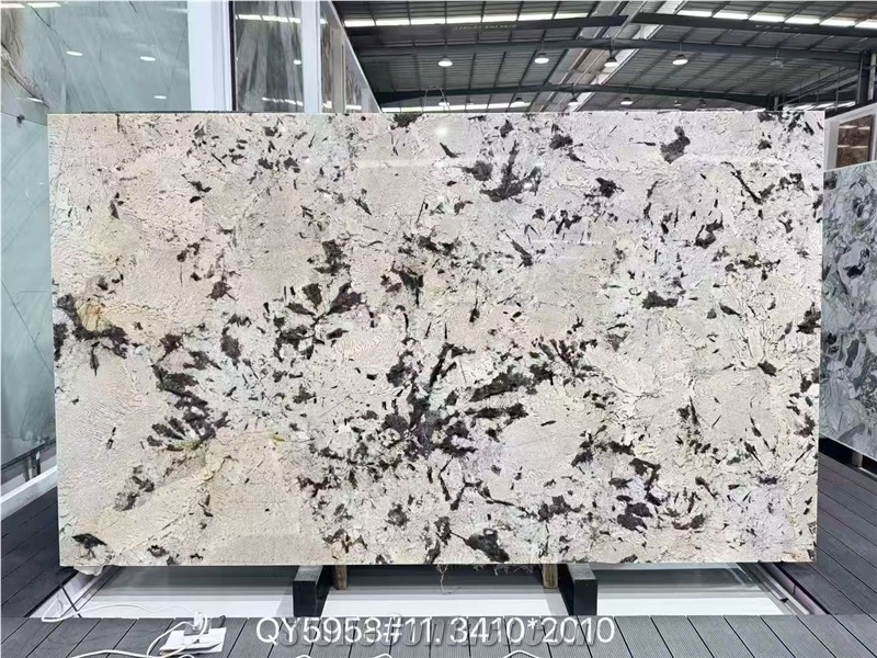 Brazil Tourmaline Granite Slabs Interior Floor Tile