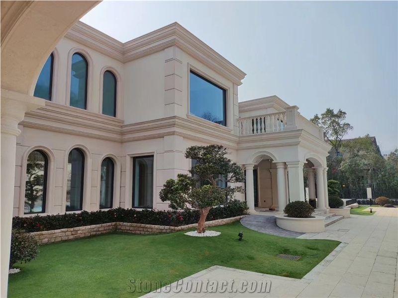 Portugal Atlantic Beige Limestone Building Ornaments, Masonry