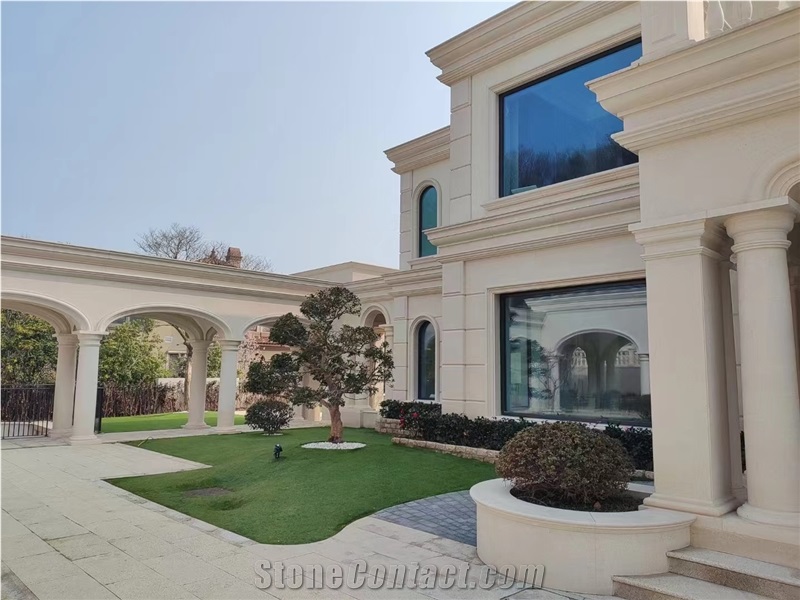 Portugal Atlantic Beige Limestone Building Ornaments, Masonry