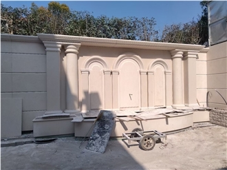 Portugal Atlantic Beige Limestone Building Ornaments, Masonry