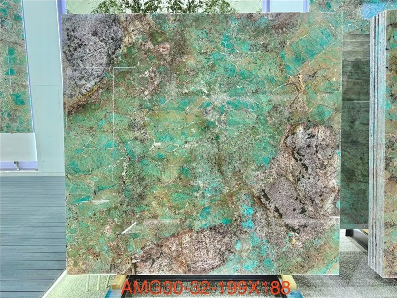 Amazon Green Luxury  Quartzite Slabs