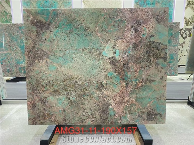 Amazon Green Luxury  Quartzite Slabs