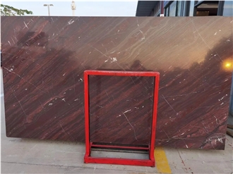 Bordeaux Red Marble Slabs