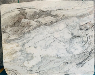 Brasilia White Marble Slabs For Home Design