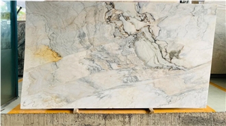 Brasilia White Marble Slabs For Home Design