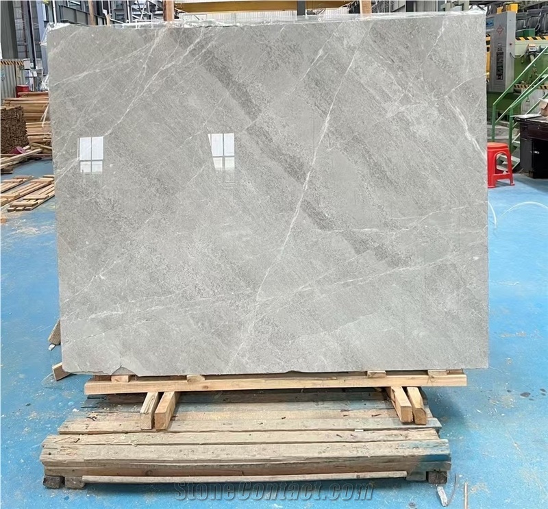 Castle Grey Marble Slabs Polished