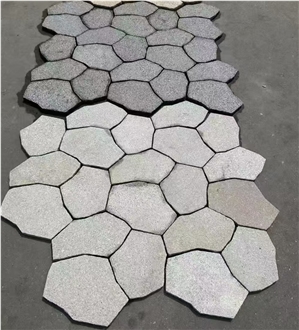 Chinese Factory Outdoor Granite Ice Crack Flagstone Pavers