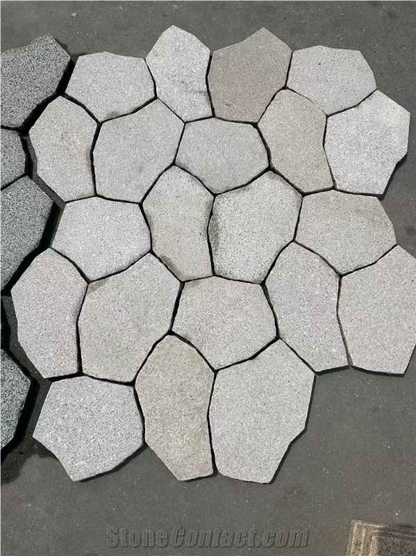 Chinese Factory Outdoor Granite Ice Crack Flagstone Pavers
