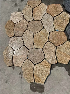 Chinese Factory Outdoor Granite Ice Crack Flagstone Pavers