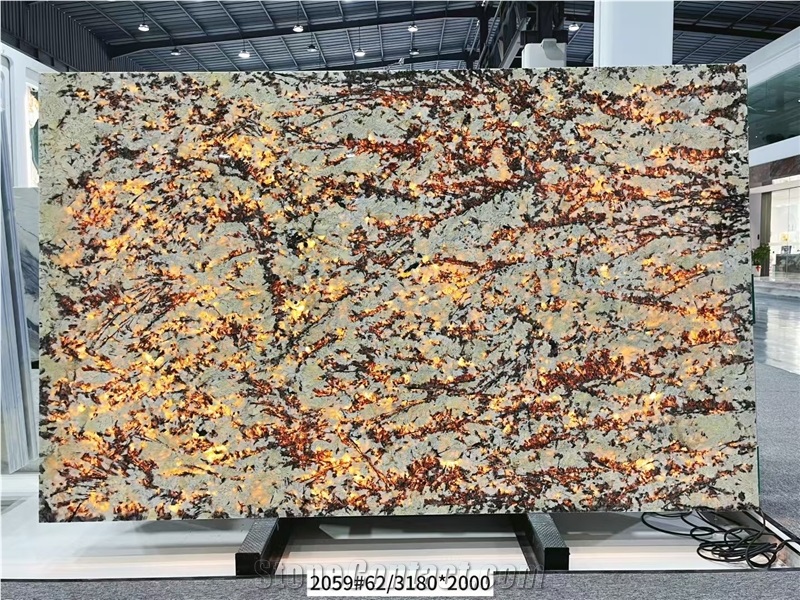 Delicatus White Granite Slabs For Luxury Design