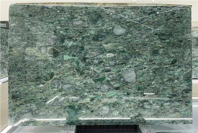 Emerald Marinace Quartzite Slabs For High-End Decoration