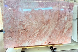 Four Season Pink Marble Slabs For Home Decoration