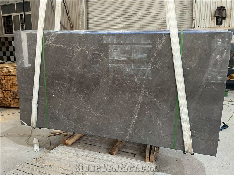 High Quality Turkey Hermes Grey Marble Slabs