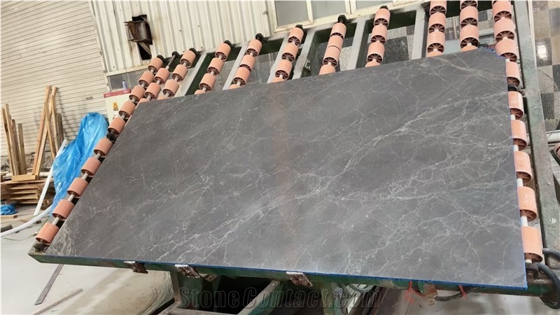 High Quality Turkey Hermes Grey Marble Slabs