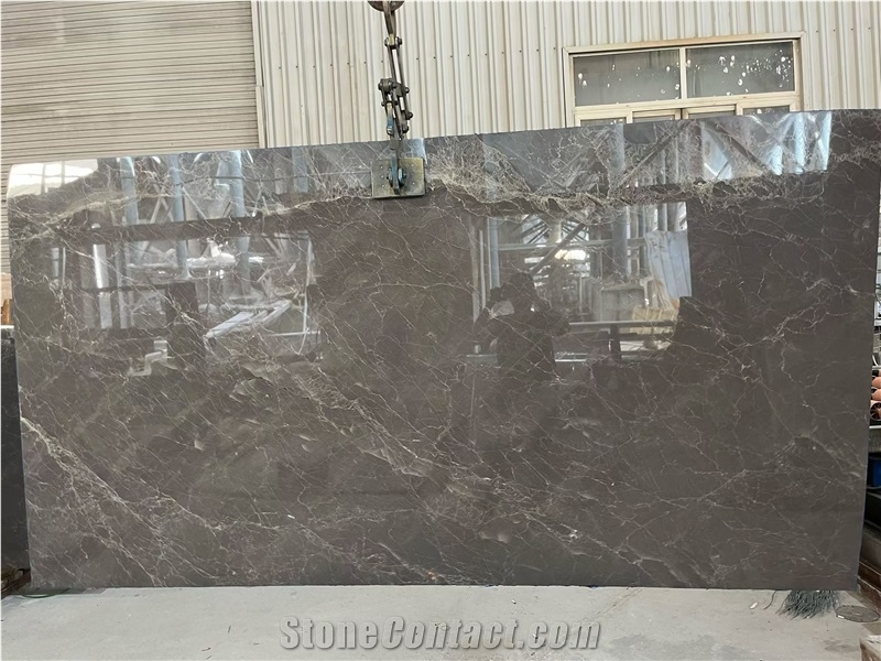 High Quality Turkey Hermes Grey Marble Slabs