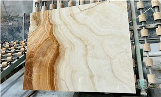 Iran White Onyx Slabs Polished