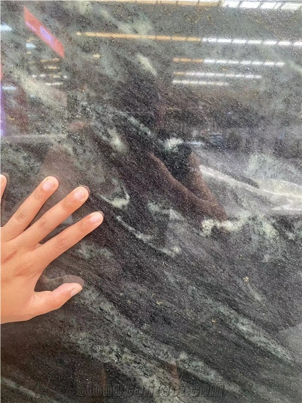 Landscape Green  Marble Slabs Polished