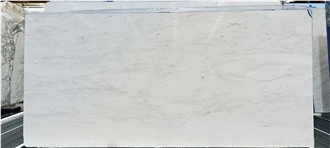 New Ariston White Marble Slab Tiles