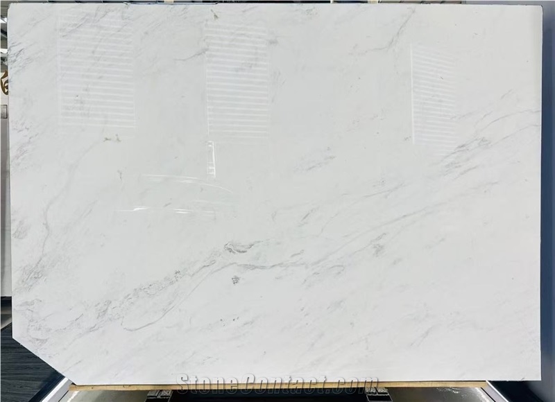 New Ariston White Marble Slab Tiles
