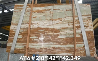 Onice Smeraldo Onyx Slabs Polished