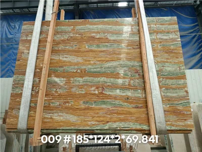 Onice Smeraldo Onyx Slabs Polished