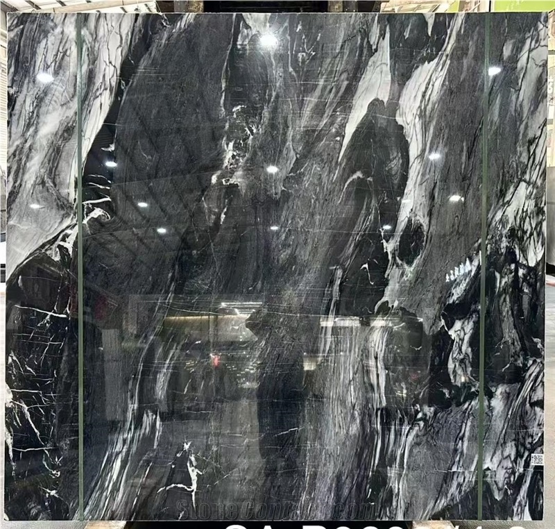 Polished Hilton Grey Marble Slabs For Decoration