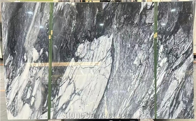 Polished Hilton Grey Marble Slabs For Decoration