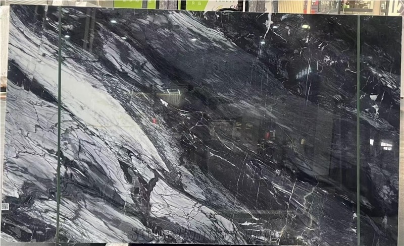 Polished Hilton Grey Marble Slabs For Decoration