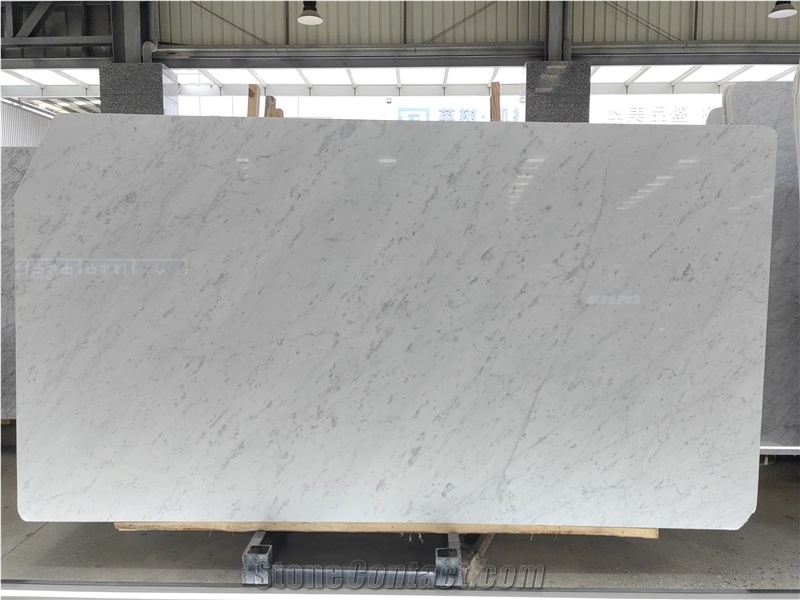 Polished Statuario Venato Marble Slabs