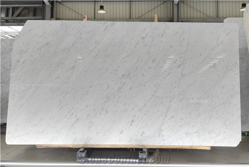 Polished Statuario Venato Marble Slabs