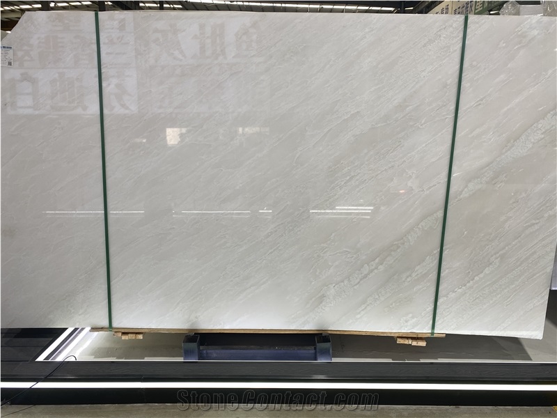 Royal White Jade Marble Slabs